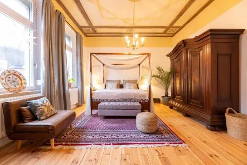 Zentrale, stilvolle Wohnung für 2 bis 9 Personen mit Balkon in Coburg, Deutschland