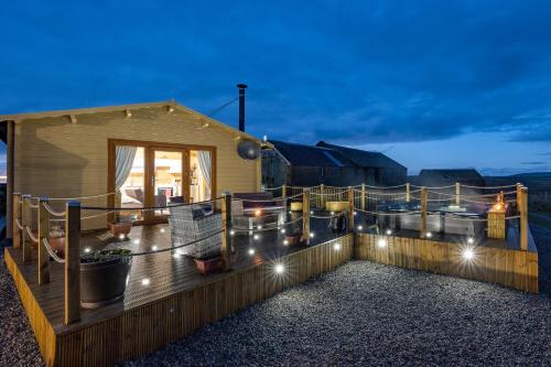 Душ, Benview Bed and Breakfast & Luxury Lodge, Isle of North Uist in Carinish