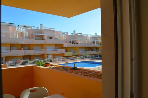 ระเบียง/ชานเรือน, Apartamentos Cabanas Golf in กอนเซเซา