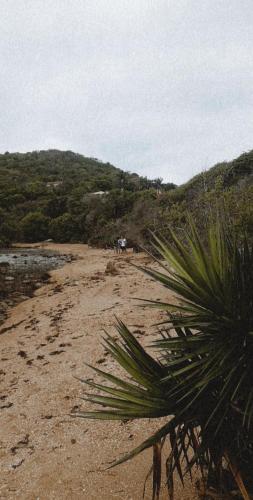 Chale a 300 m da praia Rasa, com horta organica in zaliv Formosa