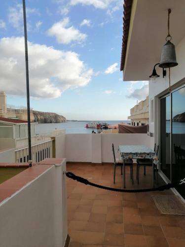 Terrazzo/balcone, Pensión Playa (Pension Playa) in Tenerife