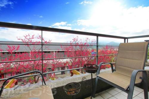 Balcony/terrace, Sanyi Dream Garden B&B in Miaoli
