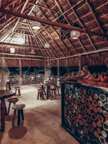 ระเบียง/ชานเรือน, Hotel Xa´an Bacalar in บากาลาร์