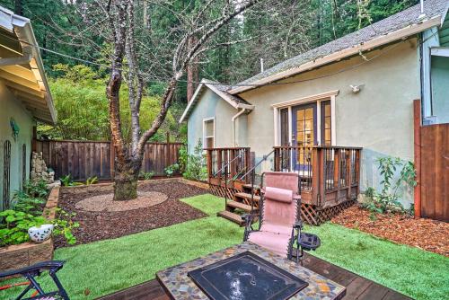 . California Cottage < 4 Mi to Redwood Hiking Trails