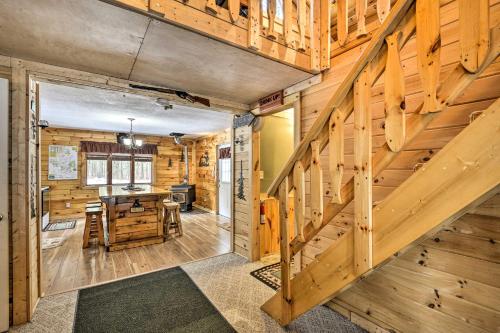 Pet-Friendly Brantingham Cabin by ATV Trails in Glenfield, USA
