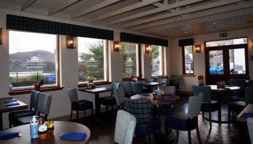 Restaurant, The Royal Hotel in Portree