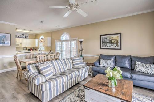 Riverfront Myrtle Beach Condo Balcony and Pool in Forestbrook