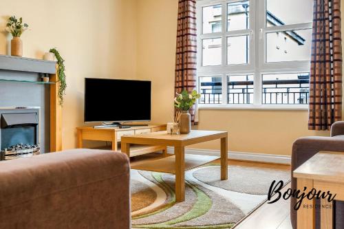 Spacious 2BR-2BA near Pilrig Park - Free Parking by Bonjour Residences Edinburgh