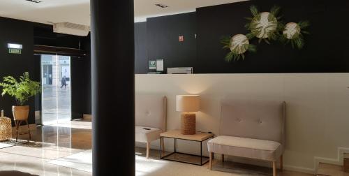 Lobi, Hotel Oriente in Zaragoza Şehir Merkezi