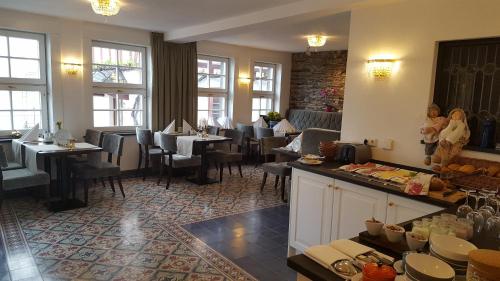 餐廳, Hotel Restaurant Alte Stadtmauer in 拜爾施泰因