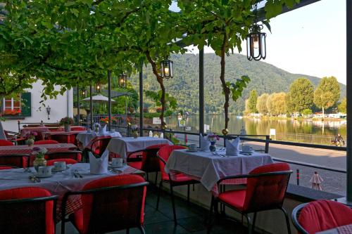 餐廳, Hotel Restaurant Alte Stadtmauer in 拜爾施泰因