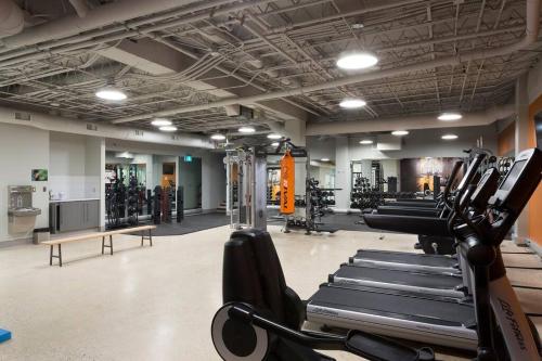 Fitness centar, Stunning Studio Apartment with amazing view in Winnipeg (MB)