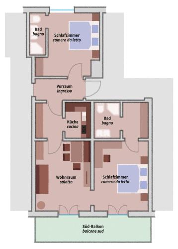 Hotel-Garni Appartement Gartenheim – Schenna, MS