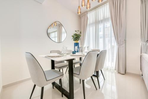 Facilities, Spell-binding 3BR Townhouse at DAMAC Hills 2 Dubailand by Deluxe Holiday Homes in Damac Hills 2