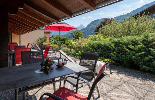 Balcony/terrace, Salzano Basic Rooms Interlaken in Unterseen