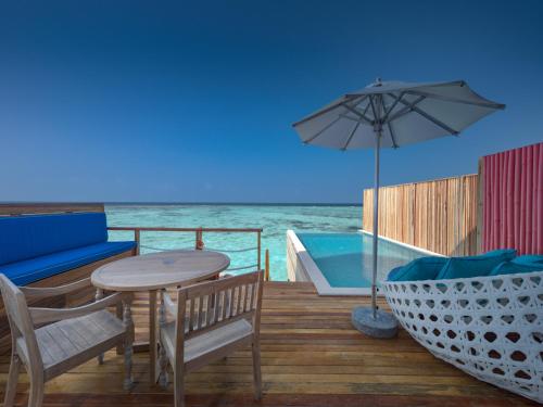 Balcony/terrace, Cora Cora Maldives - Premium All-Inclusive Resort in Raa Atoll
