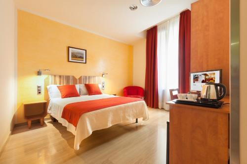 1 double bed
