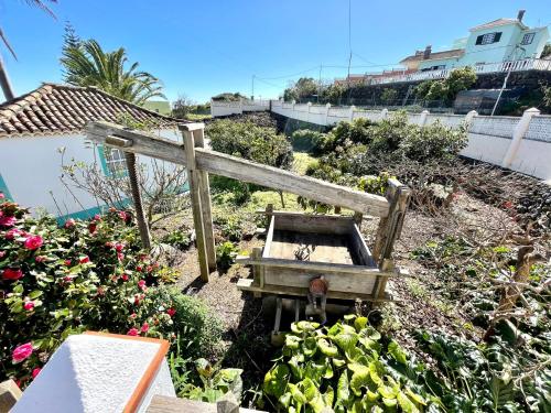 Casa rural con Wifi, barbacoa y estupenda vista a oceano, La Palma