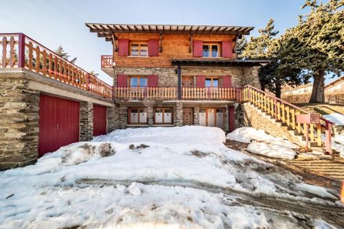 Chalet Muntanya - 15 personnes - jacuzzi et sauna gîte à louer Quérigut