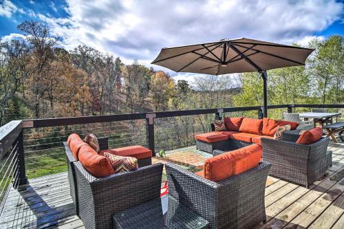 Spacious Sevierville Home with Hot Tub! in Sevierville, USA