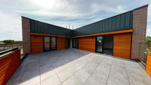 Balkon/terasa, Sleepover Studio Apartments Des Moines in Drake Park