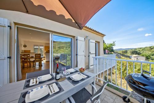 Appartement cosy à Sartène 49 m² avec vue montagne