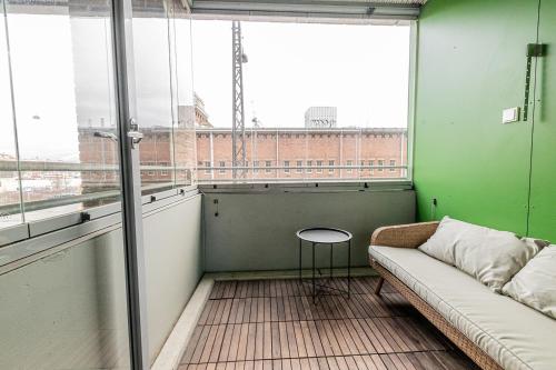 Balcony/terrace, SleepWell Apartment Rio with private sauna and parking in Ruoholahti