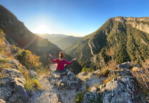 The house in the village The house in the village