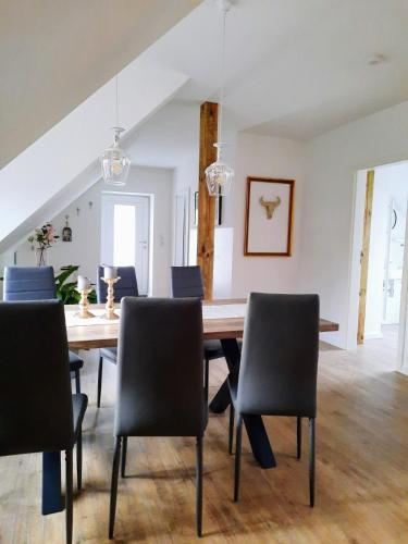 Iekārtas, Ferienwohnung Holzendorfer See in Dabel