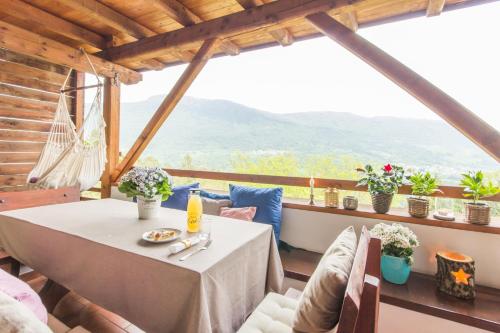Maso Azzurro Chalet gîte à louer Andogno