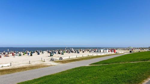 Traumhafter Nordseeurlaub im modernen Ferienhaus mit großem Garten, Kamin und Strandkorb