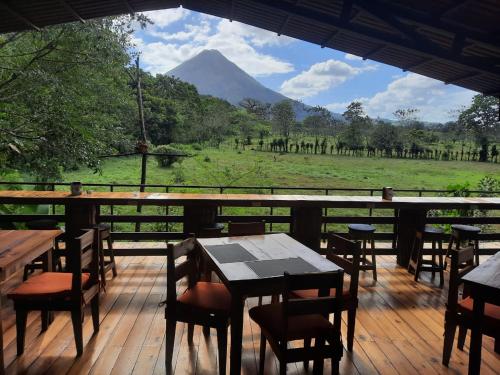 ห้องอาหาร, Arenal Xilopalo Room in ลา ฟอร์ตูนา