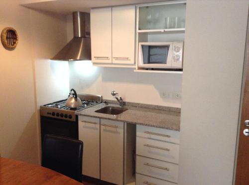 주방, Bariloche Down Town Apartment in 산 카를로스 데 바릴로체