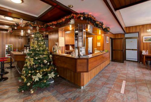 Empfangshalle, Hotel Damis in Pale