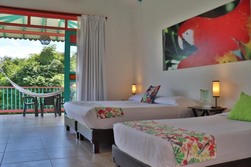 Létesítmények, Hotel Campestre La Tata in Montenegro