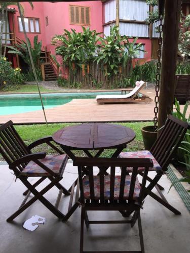 สระว่ายน้ำ, Estúdio no Condomínio Acquaville (Estudio no Condominio Acquaville) in หาดกูร์รัล