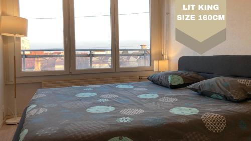 Le Carnot, lit king size, proche hyper centre
