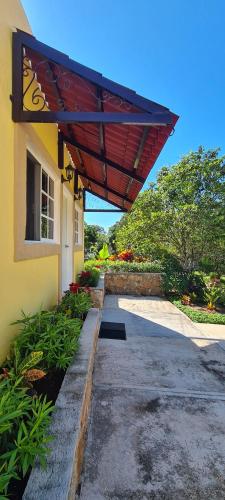 Buitenkant, Hotel Quinta Izamal in Guadalupe