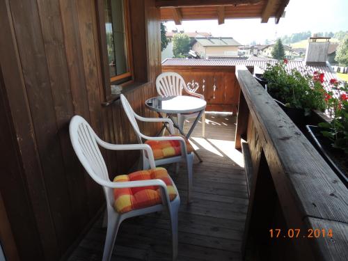 balkon/terras, Haus Arnika in Lermoos