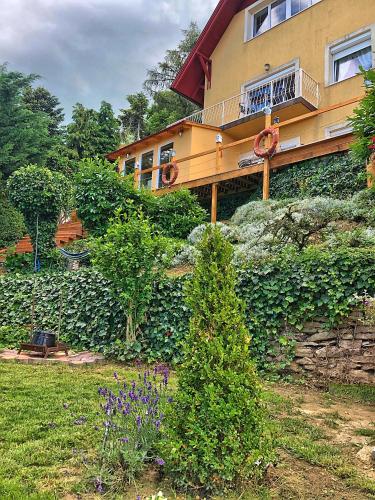 ทัศนียภาพภายนอกโรงแรม, Villa Borostyán (Villa Borostyan) in ทิฮานี่