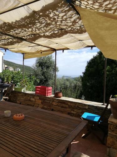 Maison vue mer gîte à louer Gualdo