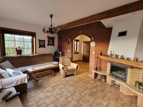 Kaszubskie Zacisze dom nad jeziorem, sauna, balia ogrodowa in Lipusz