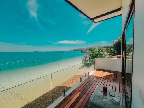 Balcony/terrace, Samed Seaside Resort in Ao Noi na