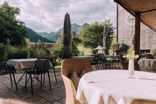 Étterem, Das Naturhotel Chesa Valisa in Hirschegg (Vorarlberg)