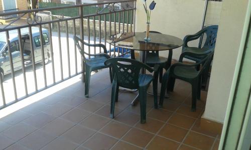 ระเบียง/ชานเรือน, Apartamentos Rascafria Cerquilla in ราสคาเฟรีย