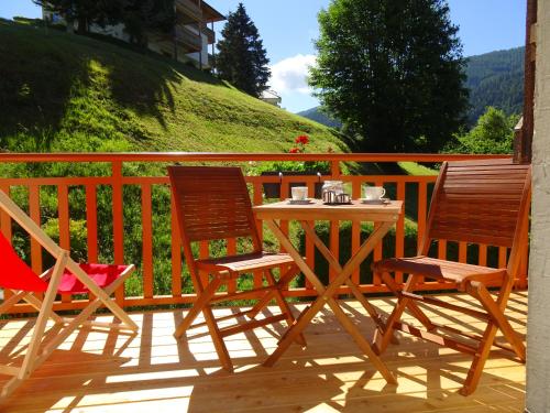 Balcony/terrace, Chalet Catina - Karnten Card im Sommer inklusive - in Bad Kleinkirchheim