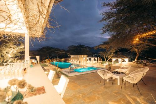 Krogs/atpūtas telpa, Tunas & Cabras Hotel in Ibarra