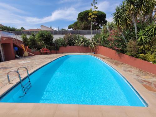 Villa Palm' Issambres 6-8 personnes avec piscine et jardin privés - Accommodation - La Garonnette-Plage