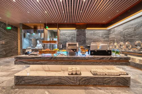 مطعم, Holiday Inn Express Beijing Wangjing Center by IHG in حديقة وانجينغ العلمية & 798 منطقة الفنون