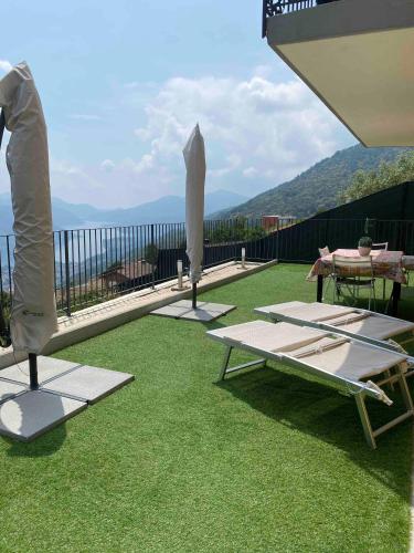 Vrt, casa sol y sombra in Agno